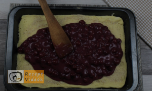 Meggyes pite recept, meggyes pite elkészítése 7. lépés