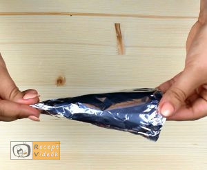 Pizza tölcsér recept, pizza tölcsér elkészítése 1. lépés