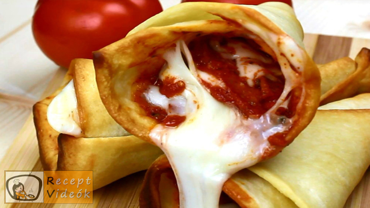 Pizza tölcsér recept, pizza tölcsér elkészítése - Recept Videók Pizza tölcsér recept, pizza tölcsér elkészítése - Recept Videók