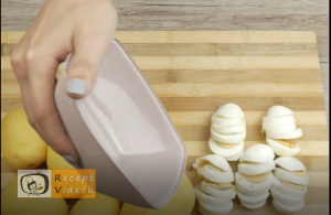 Rakott krumpli recept, rakott krumpli elkészítése 3. lépés