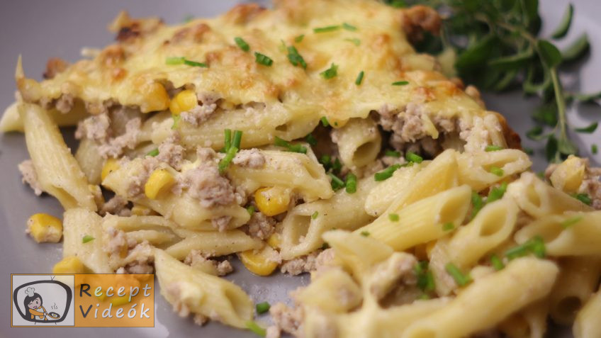 Tejszínes kukoricás penne