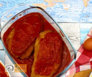 Sajttal töltött paradicsomos csirkemell - Csirkemell receptek elkészítése 5. lépés