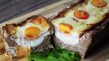 Töltött fasírt recept, töltött fasírt elkészítése - Recept Videók