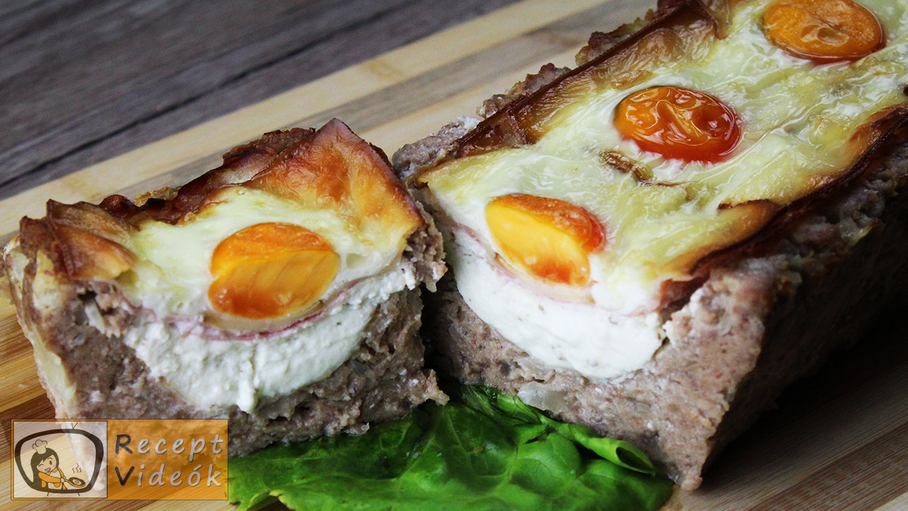 Töltött fasírt recept, töltött fasírt elkészítése - Recept Videók Töltött fasírt recept, töltött fasírt elkészítése - Recept Videók