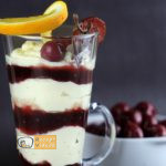 Vaníliás-meggyes pohárkrém recept elkészítése - Recept Videók