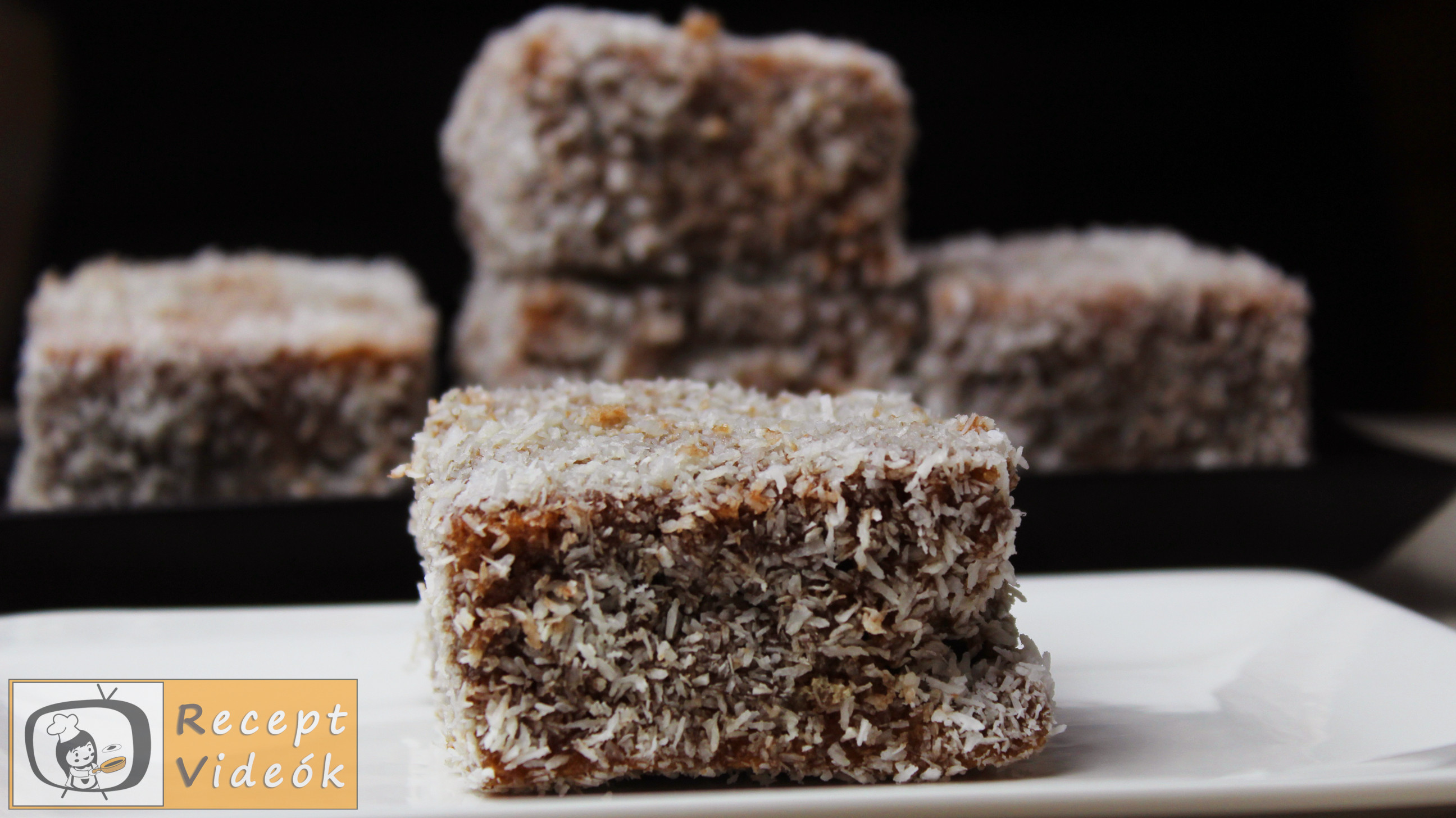 Kókuszkocka recept, kókuszkocka elkészítése - Recept Videók