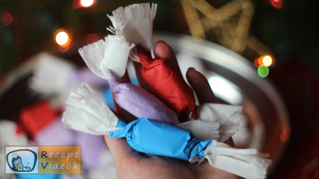 Szaloncukor recept, szaloncukor elkészítése - Recept Videók