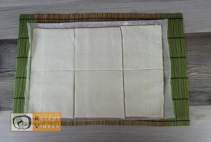 Újévi leveles recept, újévi leveles elkészítése 1. lépés
