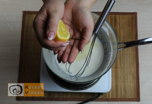 Habcsók recept, habcsók elkészítése 2. lépés