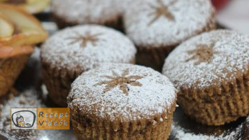Almás pite muffin recept, almás pite muffin elkészítése - Recept Videók