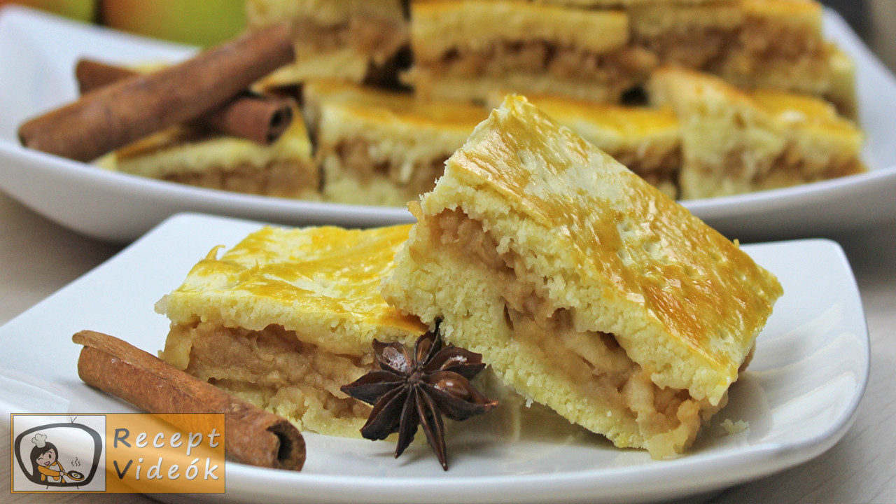 Almás pite recept, almás pite elkészítése - Recept Videók