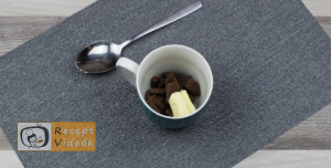  mogyorókrémes bögrés süti recept elkészítése 1. lépés