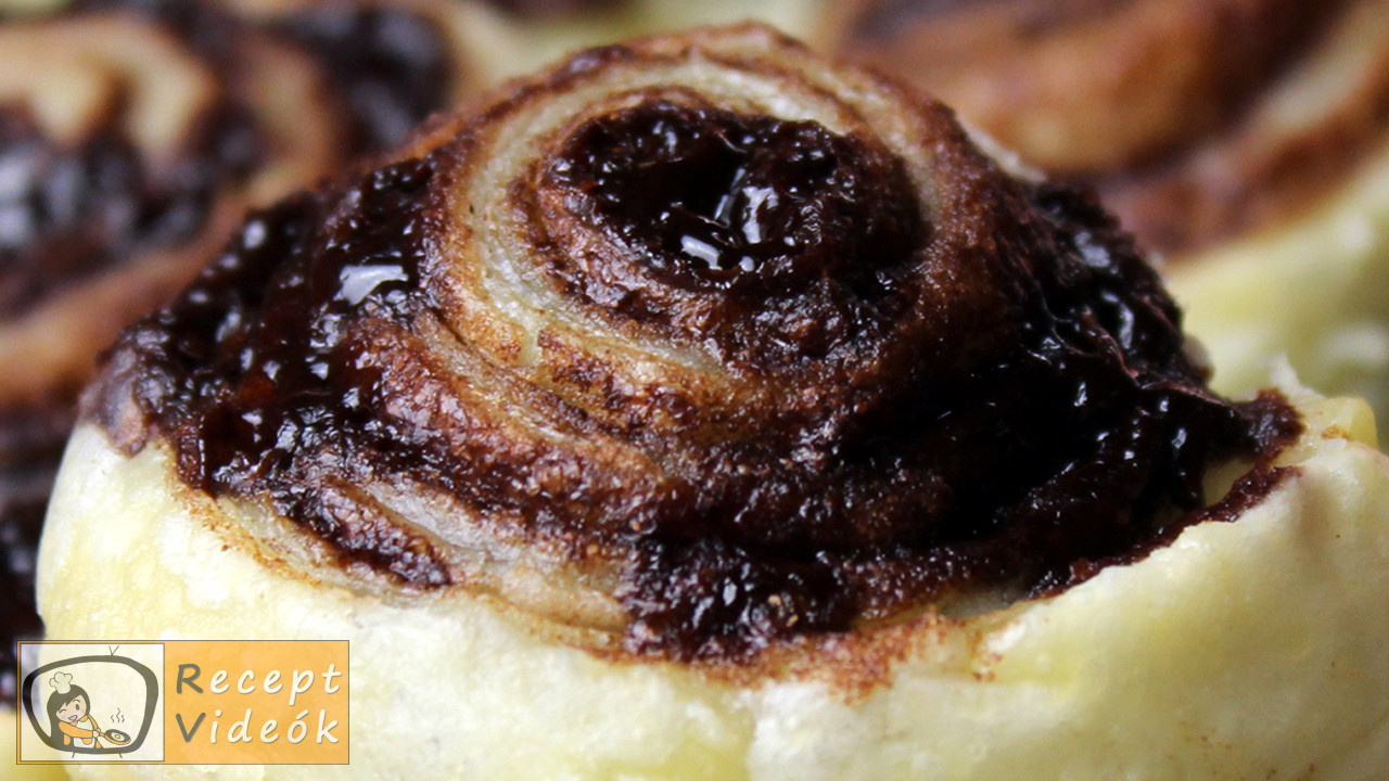 Kakaós csiga recept, kakaós csiga elkészítése - Recept Videók Kakaós csiga recept, kakaós csiga elkészítése - Recept Videók