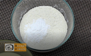 Kókuszkocka recept, kókuszkocka elkészítése 2. lépés