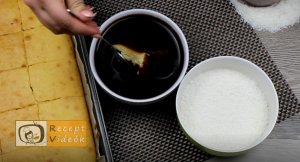 Kókuszkocka recept, kókuszkocka elkészítése 6. lépés