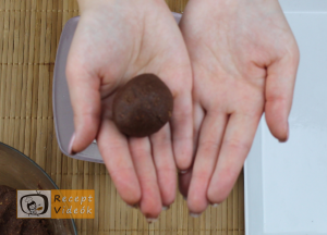 Kókuszgolyó recept, kókuszgolyó elkészítése 4. lépés