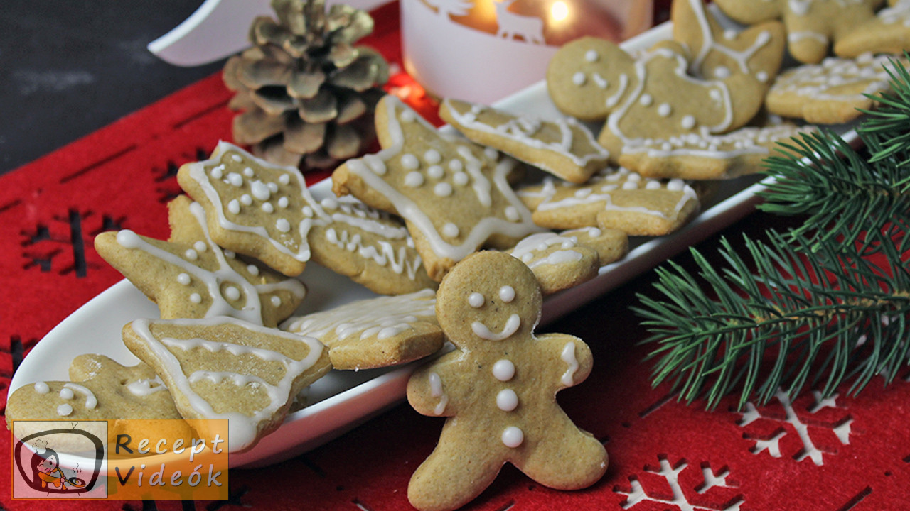 Mézeskalács recept, mézeskalács elkészítése - Recept Videók