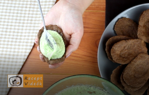 Mandulás kagyló süti recept, mandulás kagyló süti elkészítése 8. lépés