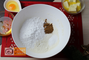 Mézeskalács recept, mézeskalács elkészítése 1. lépés