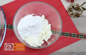 Narancsos-túrós minitorta recept elkészítése 3. lépés