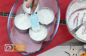 Narancsos-túrós minitorta recept elkészítése 7. lépés