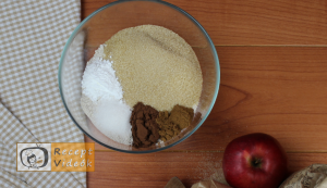 Almás pite muffin recept, almás pite muffin elkészítése 1. lépés