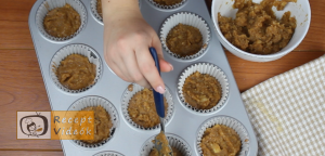 Almás pite muffin recept, almás pite muffin elkészítése 12. lépés