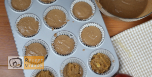 Almás pite muffin recept, almás pite muffin elkészítése 13. lépés
