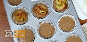 Almás pite muffin recept, almás pite muffin elkészítése 14. lépés
