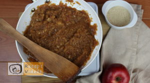 Almás pite muffin recept, almás pite muffin elkészítése 3. lépés