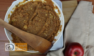 Almás pite muffin recept, almás pite muffin elkészítése 4. lépés