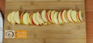 Almás pite muffin recept, almás pite muffin elkészítése 5. lépés