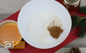Mézes puszedli recept, mézes puszedli elkészítése 2. lépés