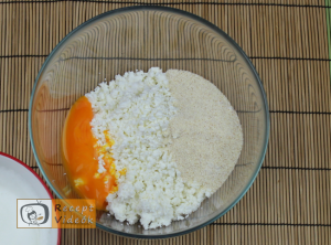 Túrógombóc recept, túrógombóc elkészítése 1. lépés