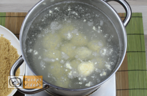 Túrógombóc recept, túrógombóc elkészítése 4. lépés