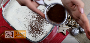 Tiramisu recept, tiramisu elkészítése 8. lépés