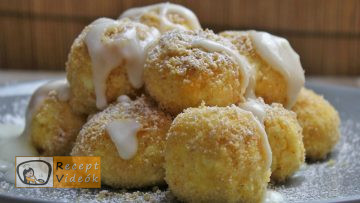 Túrógombóc recept, túrógombóc elkészítése - Recept Videók