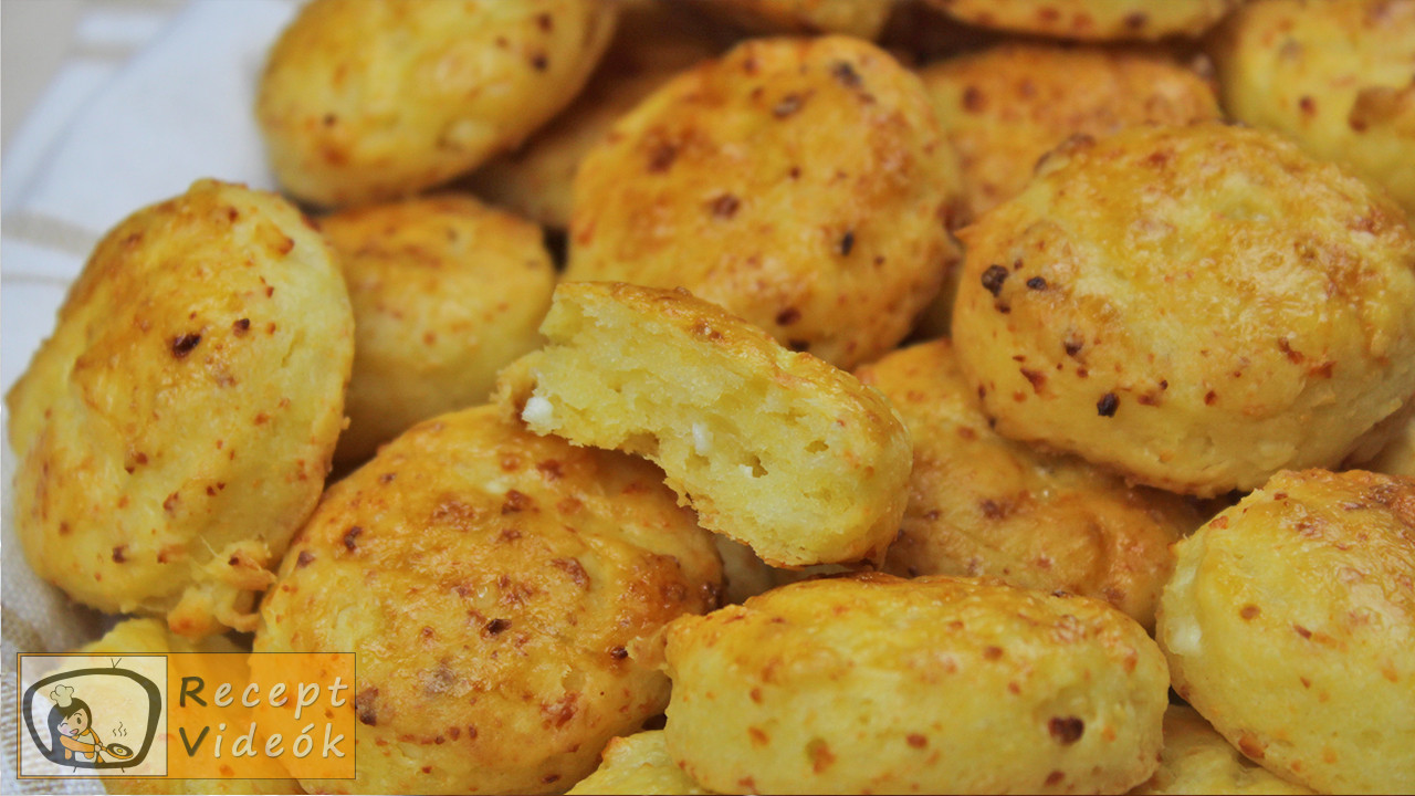 Túrós pogácsa recept, túrós pogácsa elkészítése - Recept Videók