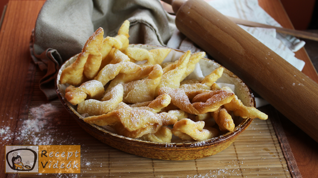 Csörögefánk (forgácsfánk) recept, csörögefánk (forgácsfánk) elkészítése - Recept Videók
