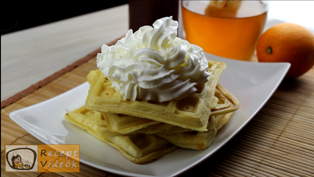 Gofri recept, gofri elkészítése - Recept Videók