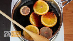 Forralt bor recept, forralt bor elkészítése 3. lépés