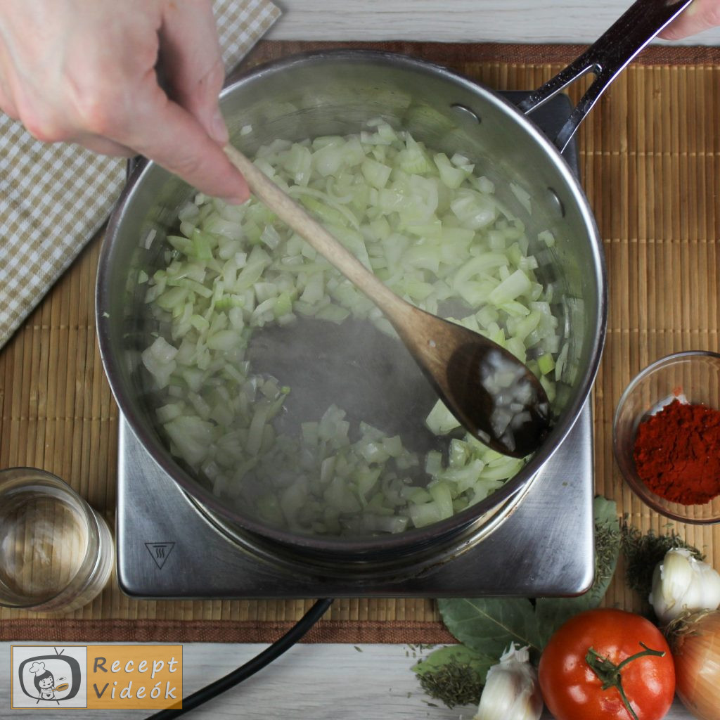 Marhapörkölt recept, marhapörkölt elkészítése 1. lépés