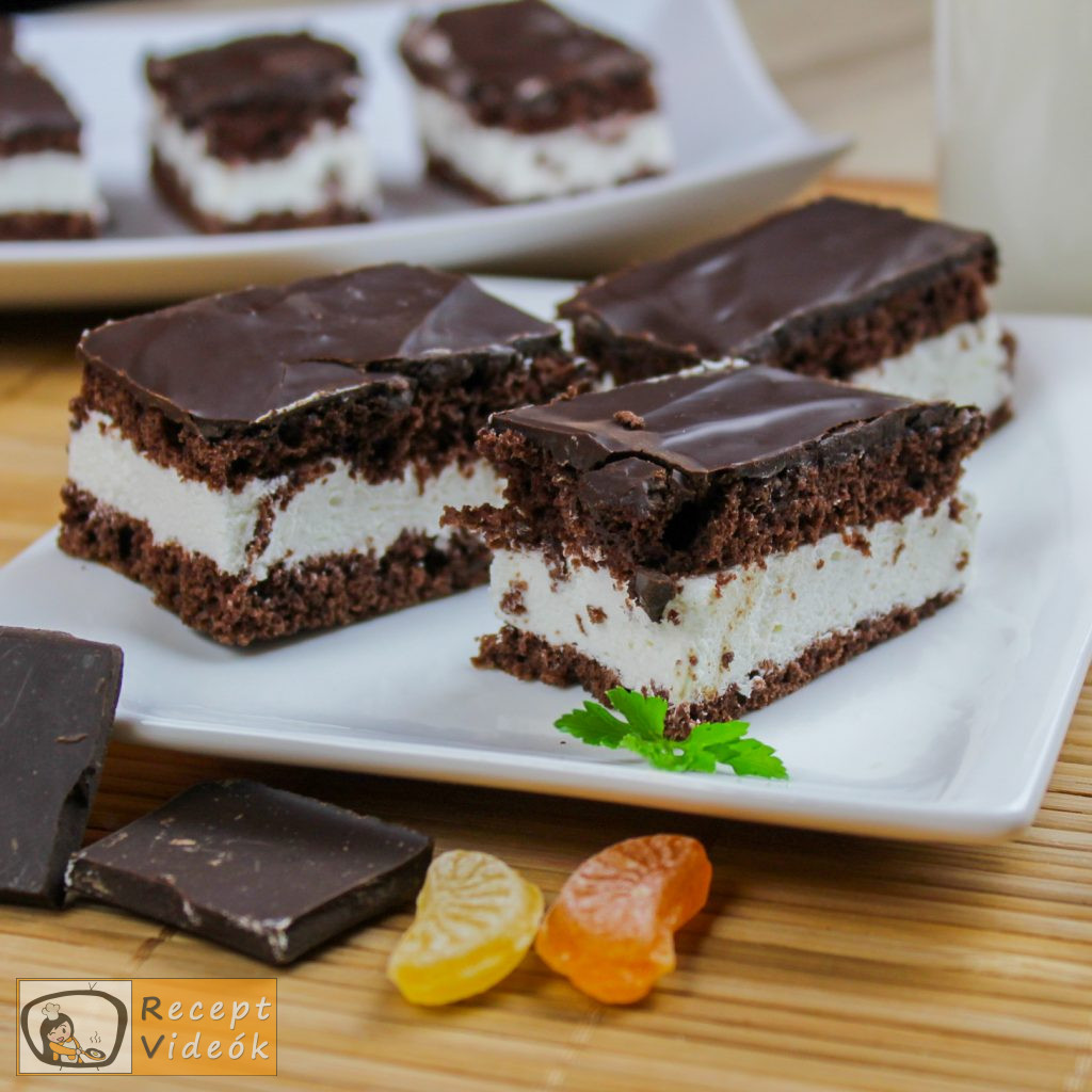 Kinder tejszelet recept, kinder tejszelet elkészítése - Recept Videók