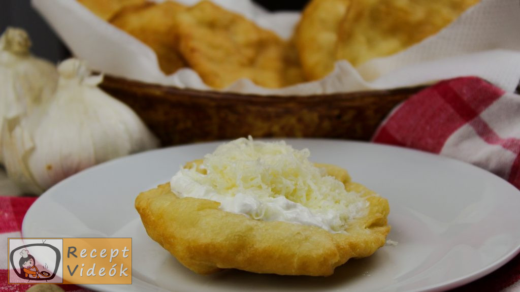 Lángos recept, lángos elkészítése - Recept Videók