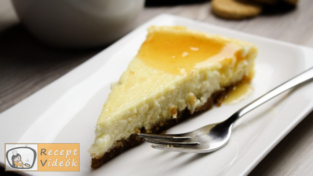 Sajttorta recept, sajttorta elkészítése - Recept Videók