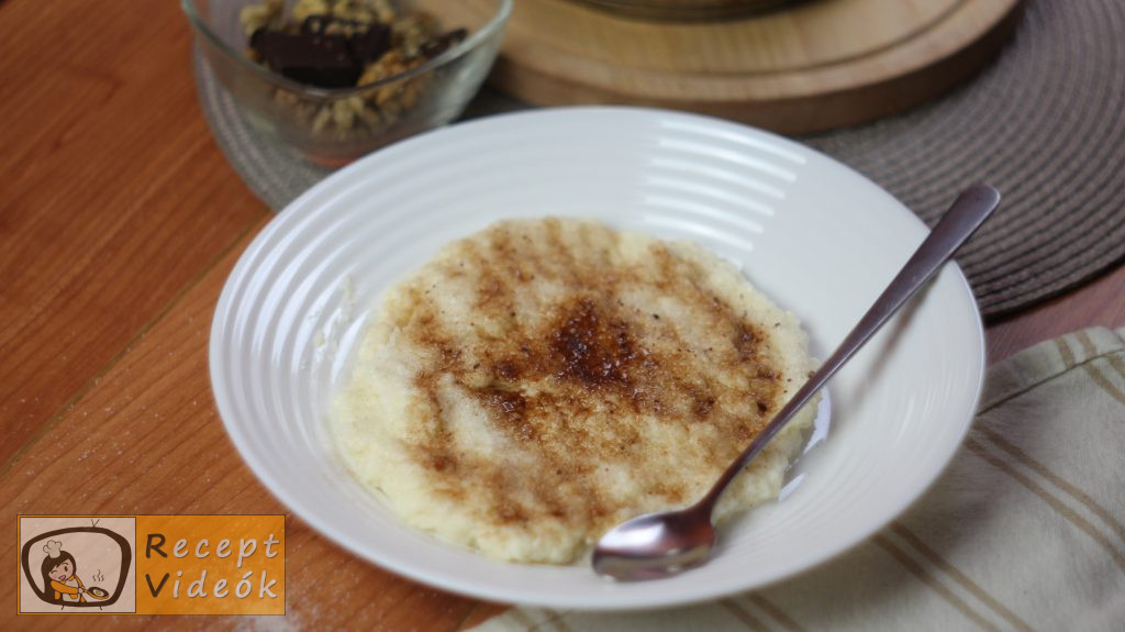Tejbegríz (tejbedara) recept, tejbegríz (tejbedara) elkészítése - Recept Videók