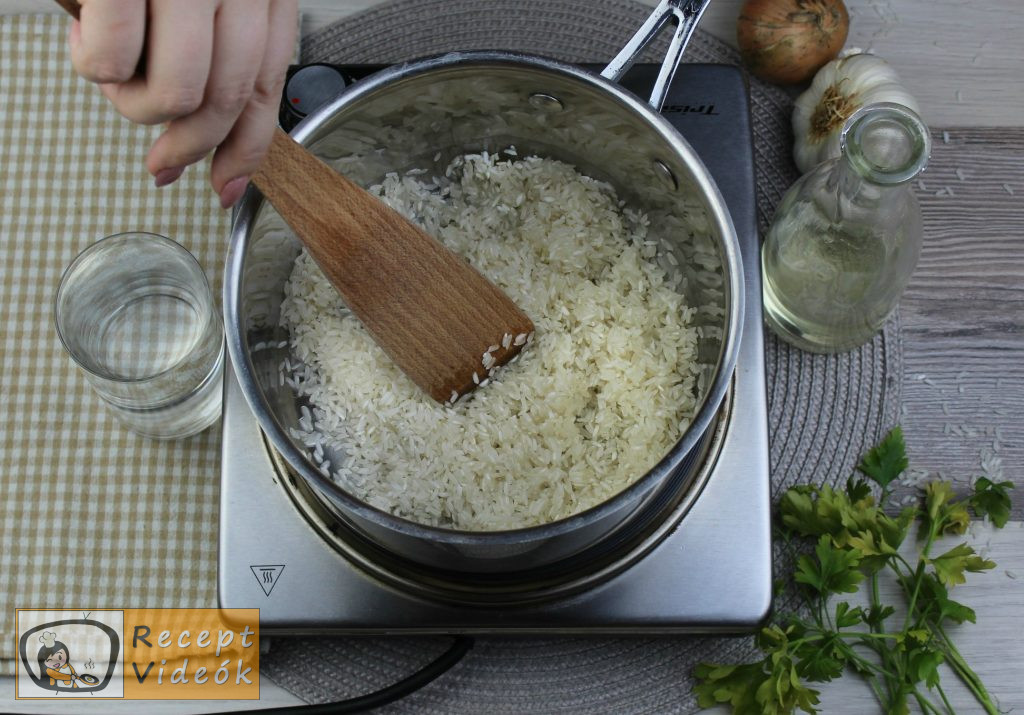 Rizs recept, rizs elkészítése 1. lépés