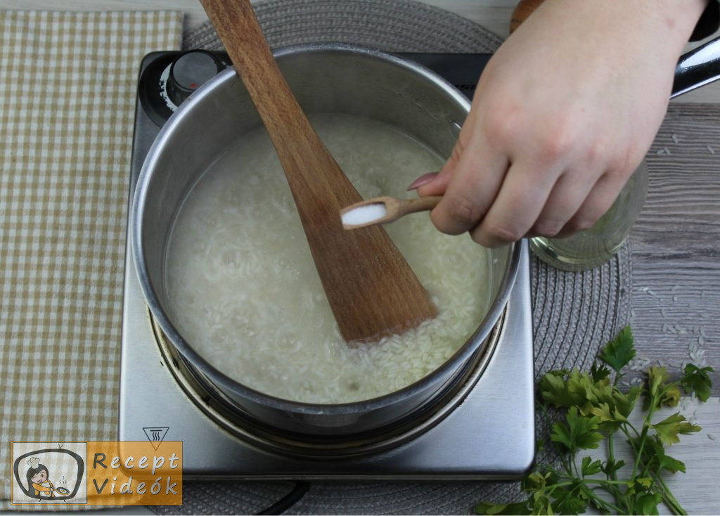 Rizs recept, rizs elkészítése 3. lépés