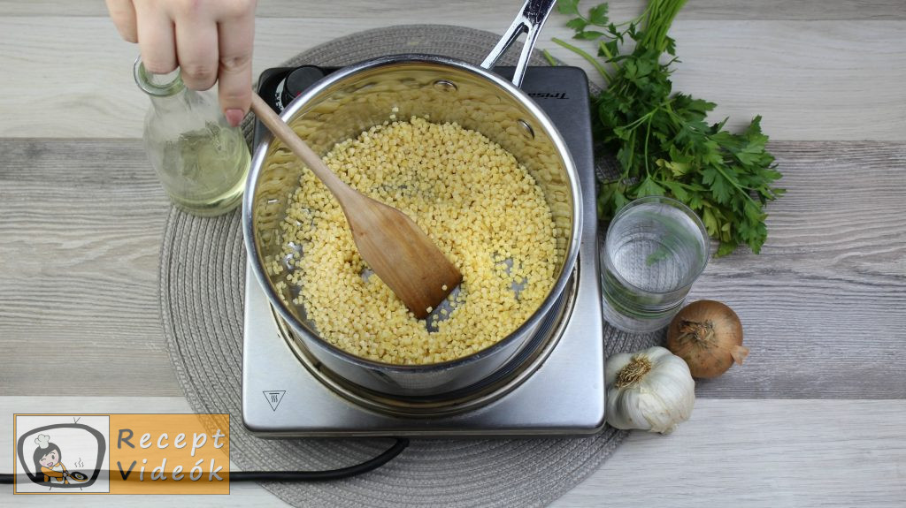 tarhonya recept, tarhonya elkészítése 1. lépés