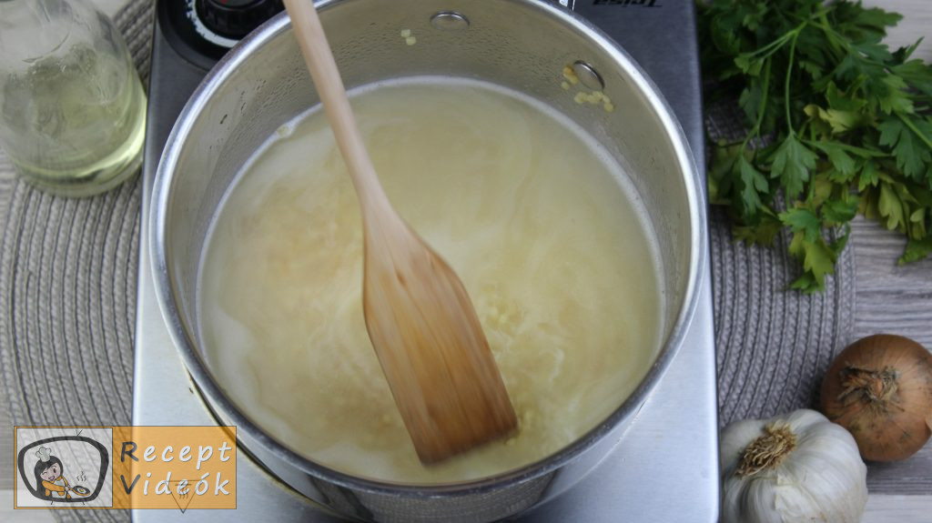 tarhonya recept, tarhonya elkészítése 2. lépés